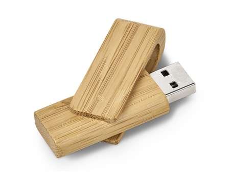 Okiyo Bakemono 32GB Bamboo Memory Stick (USB-7415)
