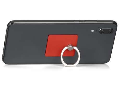 Tuscan Ring Grip and Phone Stand - red