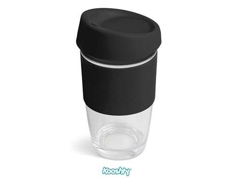 Kooshty Jumbo Glass Kup - 480ml - black (KS-633)