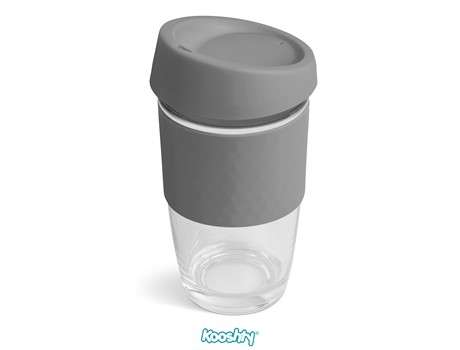 Kooshty Jumbo Glass Kup - 480ml - grey (KS-633)