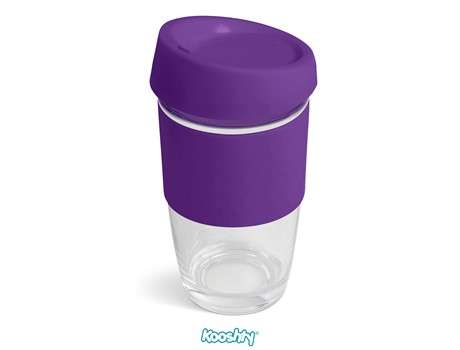 Kooshty Jumbo Glass Kup - 480ml - purple (KS-633)