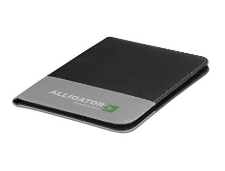Stripez A4 folder (Fold-2052) - grey