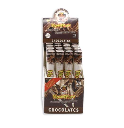Honey Puff Cones - King size - Chocolate (48s)