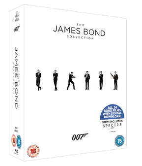 007 James Bond - Complete Collection (24 Films) (Blu Ray)