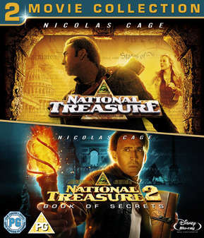 National Treasure/National Treasure 2: Book of Secrets (Blu Ray)