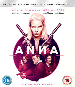 Anna (Sasha Luss, Helen Mirren, Luke Evans) (4K Ultra HD+Blu Ray)