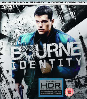 Bourne Identity, The (Matt Damon) (4K Ultra HD+Blu Ray)