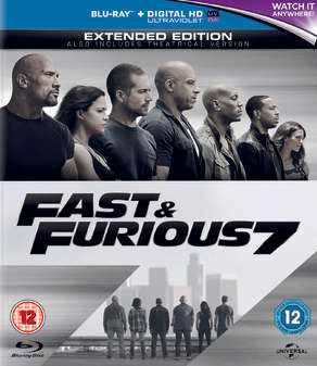 Fast and Furious 7: Furious 7 (Blu Ray)