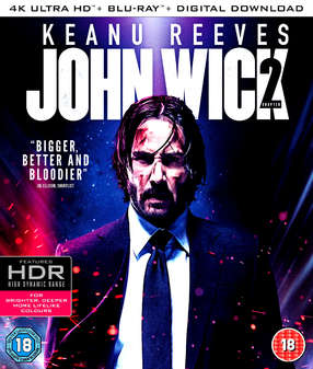 John Wick - Chapter 2 (Keanu Reeves) (4K Ultra HD+Blu Ray)
