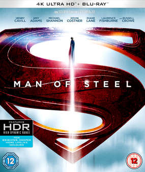 Man of Steel (Henry Cavill) (4K Ultra HD+Blu Ray)