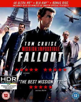 Mission Impossible 6: Fallout (Tom Cruise) (4K Ultra HD+Blu Ray)