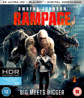 Rampage (Dwayne Johnson) (4K Ultra HD+Blu Ray)