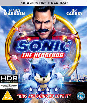Sonic the Hedgehog (Jim Carrey) (4K Ultra HD+Blu Ray)