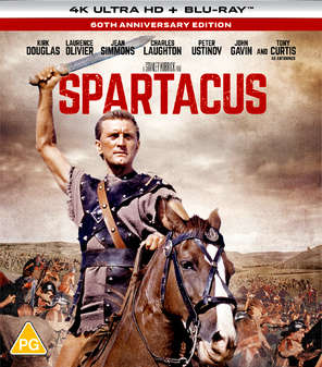 Spartacus (Kirk Douglas, Laurence Olivier) (4K Ultra HD+Blu Ray)