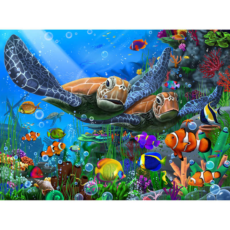 Turtles of the Deep (1500pc Puzzle)
