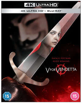 V for Vendetta (Hugo Weaving, Natalie Portman) (4K Ultra HD+Blu Ray)