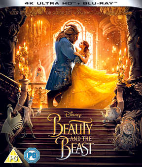 Beauty and the Beast (live) (Dan Stevens, Emma Thompson) (4K Ultra HD+Blu Ray)
