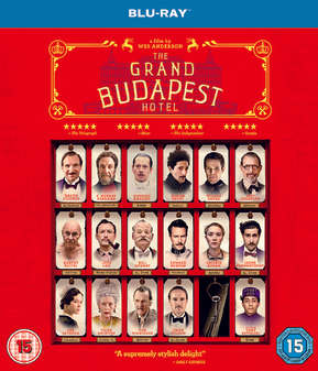 Grand Budapest Hotel (Ralph Fiennes, Adrien Brody) (Blu Ray)