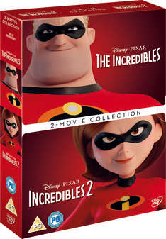 Incredibles 1 and 2 (DVD)