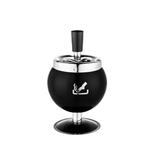 Ashtray - Spinning Black Stand (Ash113)