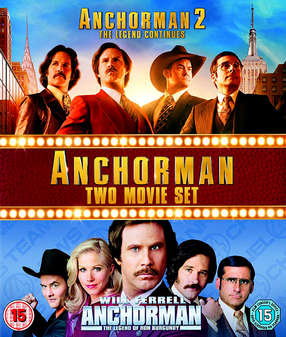 Anchorman/Anchorman 2 (Blu Ray)