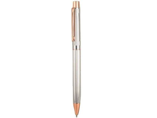 Celebrity Twist Action Ballpen - chrome with rose gold (B1801)