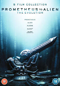 Prometheus To Alien The Evolution (5-Film Collection) (DVD Box Set)