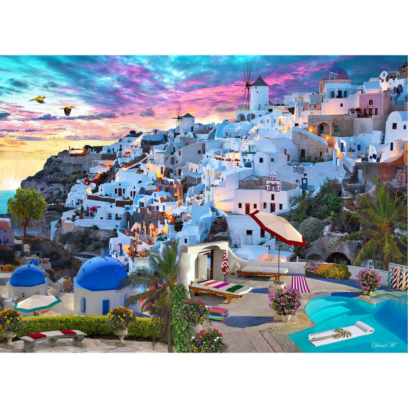 Greek Vista (1500pc Puzzle)