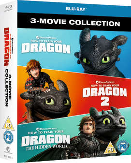 How to train your Dragon 1-3 (Blu Ray)
