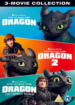 How to train your Dragon 1-3 (DVD)