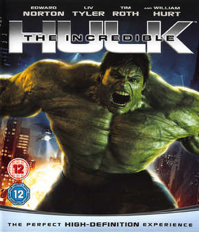 Incredible Hulk, The (Edward Norton, Liv Tyler, William Hurt, Tim Roth) (Blu Ray)