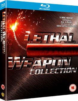 Lethal Weapon 1-4 Movie Collection (Blu Ray)