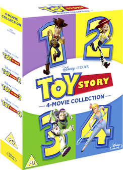 Toy Story 1-4 Collection (Blu Ray)