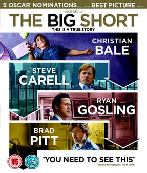 Big Short, The (Christian Bale, Steve Carell, Ryan Gosling, Brad Pitt) (Blu Ray)