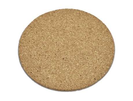 Corey Cork Coaster - Natural