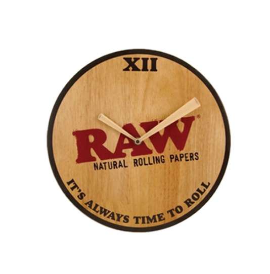 RAW Wooden Clock - 30cm (RAW075)
