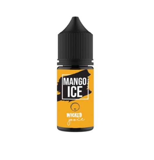 Wicked Jooce E-Cigarette Liquid - Mango Ice 30ml (0mg)