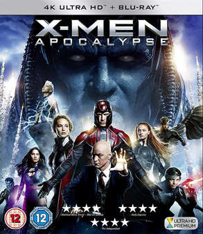 X-Men: Apocalypse (Jennifer Lawrence, James McAvoy) (4K Ultra HD+Blu Ray)