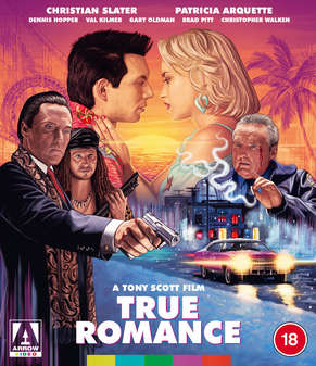 True Romance (Christian Slater, Paricia Arquette, Brad Pitt, Val Kilmer) (Blu Ray)
