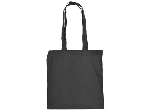 140g Cotton Tote Bag - black (BAG143B)