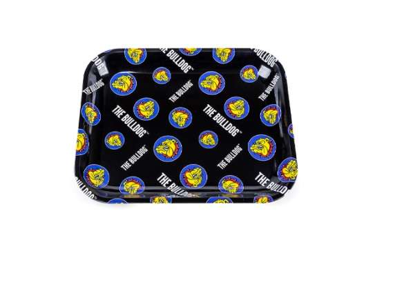 Bulldog Rolling Trays - Black - Small, Small Prints (18cm) (BRTS01)