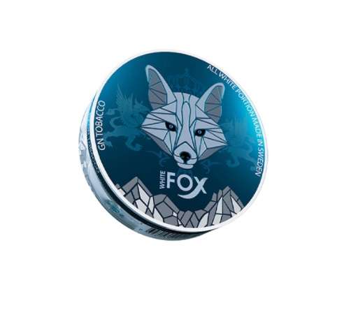White Fox Blue Snus - Blue 16mg/g (10x15g)