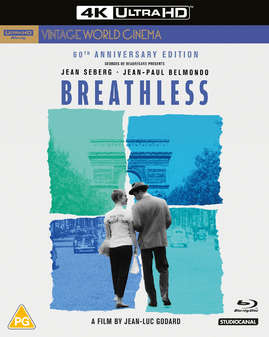 Breathless (Jean-Paul Belmondo) (4K Ultra HD+Blu Ray)