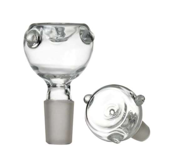Bong Accessories - Herb Bowl Round Male, 14mm (BNGA13)