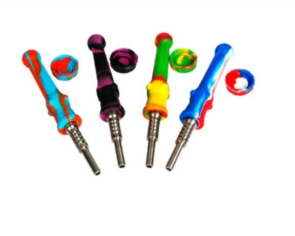 Silicone Nectar Collector with Titanium Tip