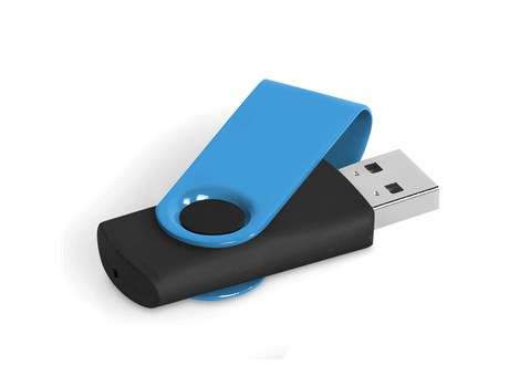 Axis Gyro Memory Stick - 32GB - black/cyan (AM-622)