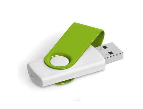 Axis Gyro Memory Stick - 32GB - white/lime (AM-623)