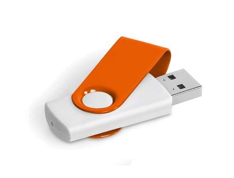 Axis Gyro Memory Stick - 32GB - white/orange (AM-623)