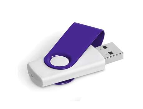 Axis Gyro Memory Stick - 32GB - white/purple (AM-623)