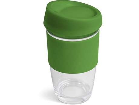 Kooshty Jumbo Glass Kup - 480ml - green (KS-633)